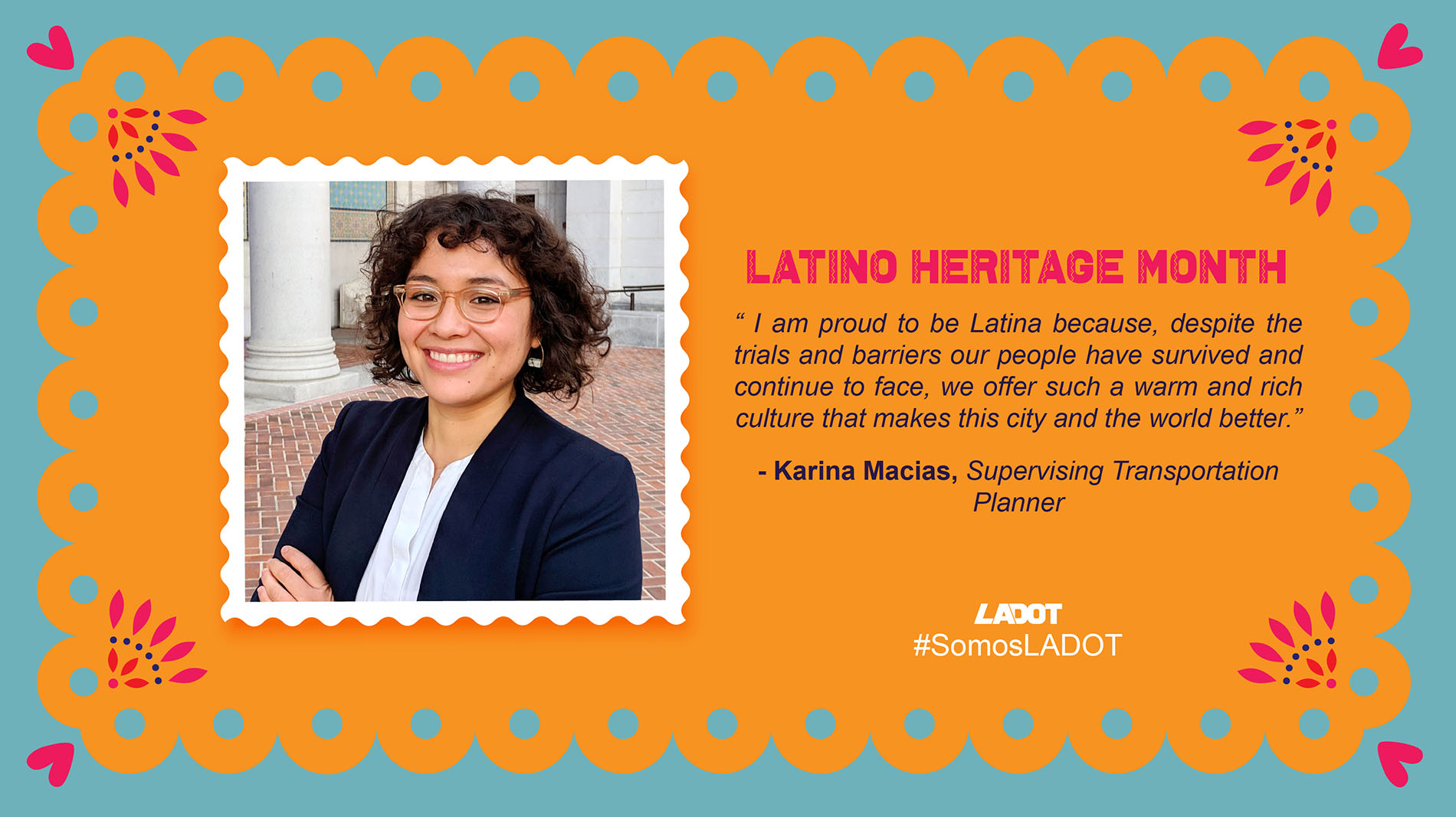 Karina Macias Latino Leader for Latino Heritage Month