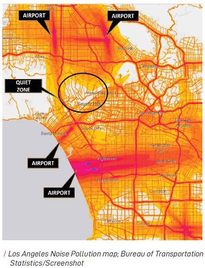 Los Angeles Noise Pollution Map