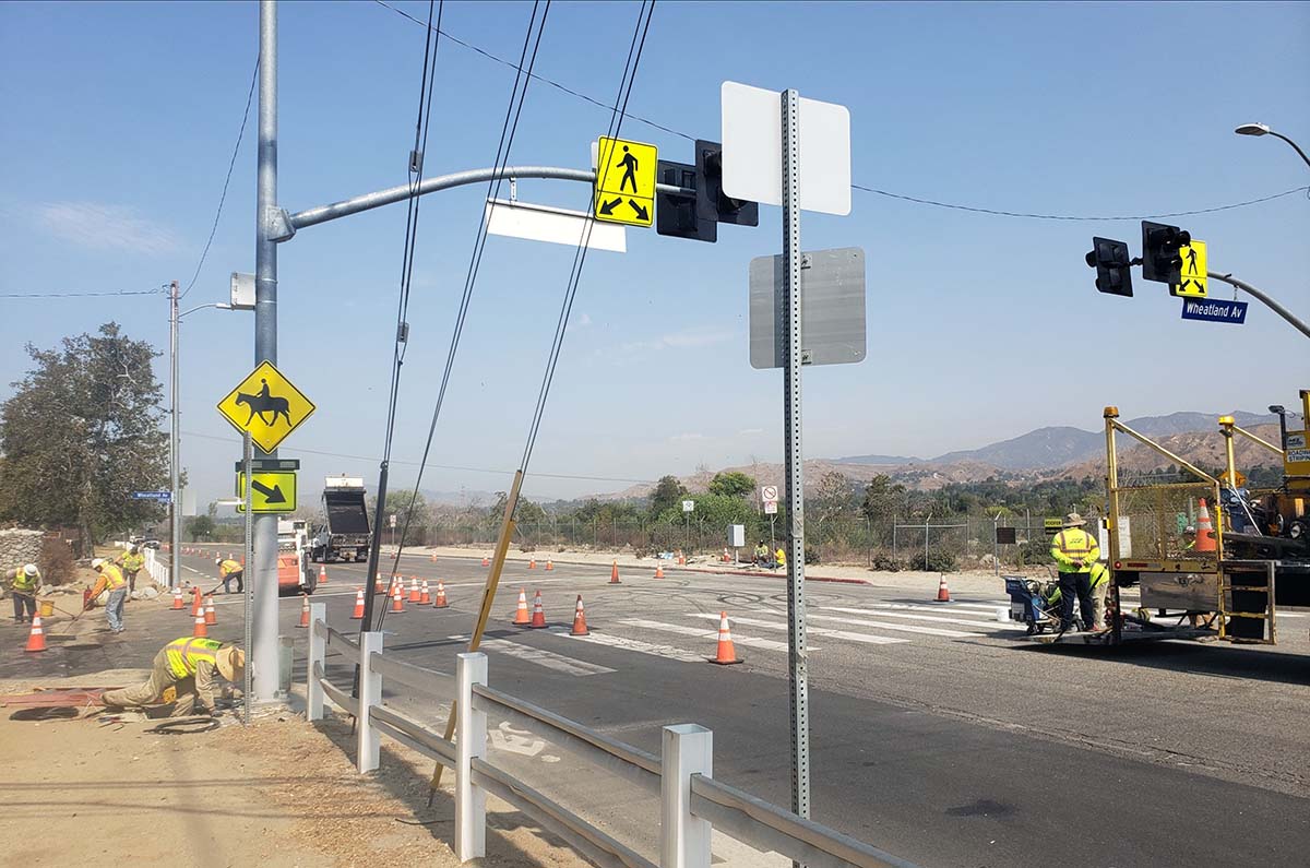 High-Intensity Activated Crosswalk Installed at Intersection of Wentworth Street and Wheatland Avenue