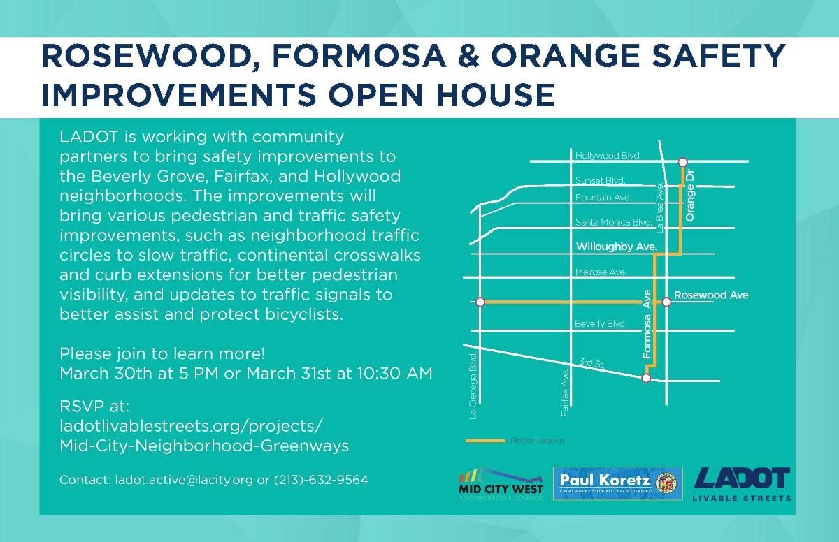 Mid-City Safety Improvements Open House