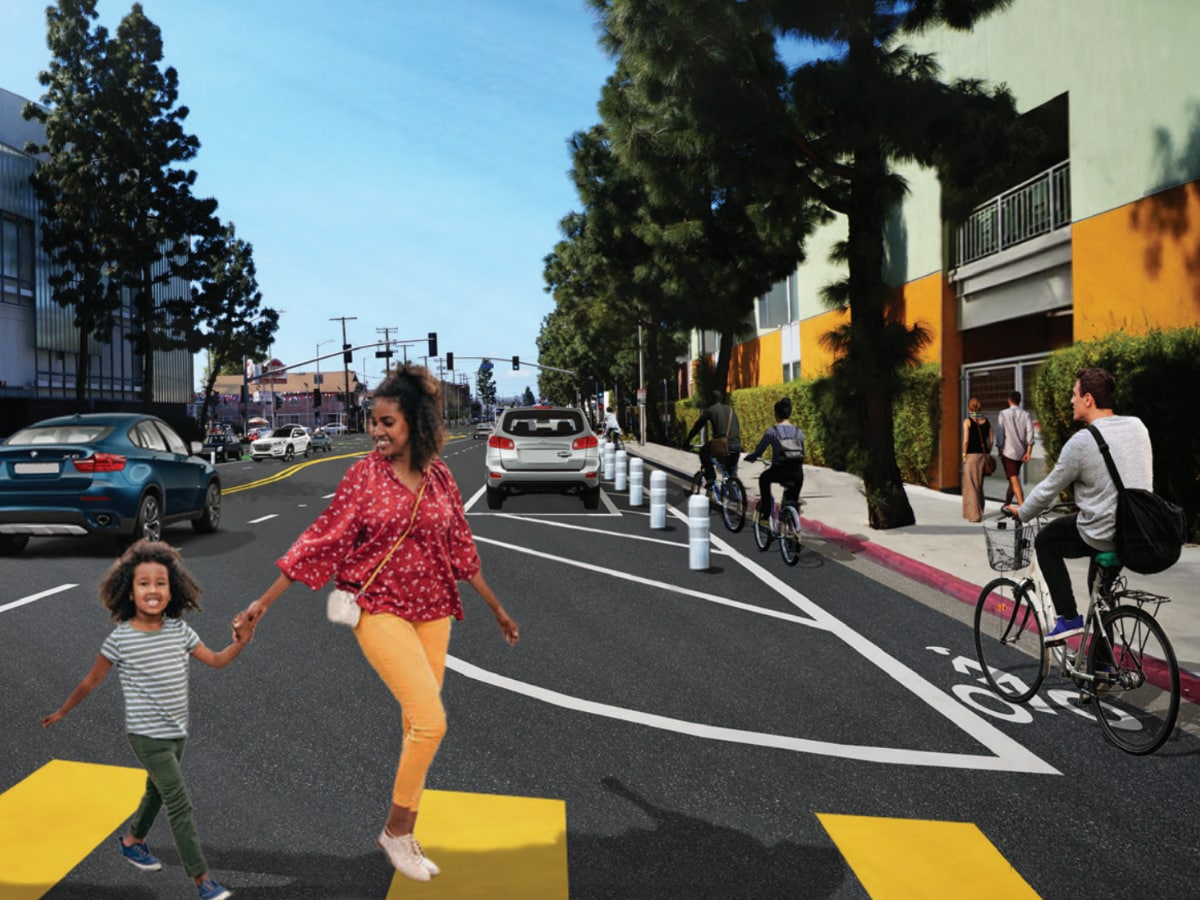 LADOT Makes MLK Blvd Safer for All