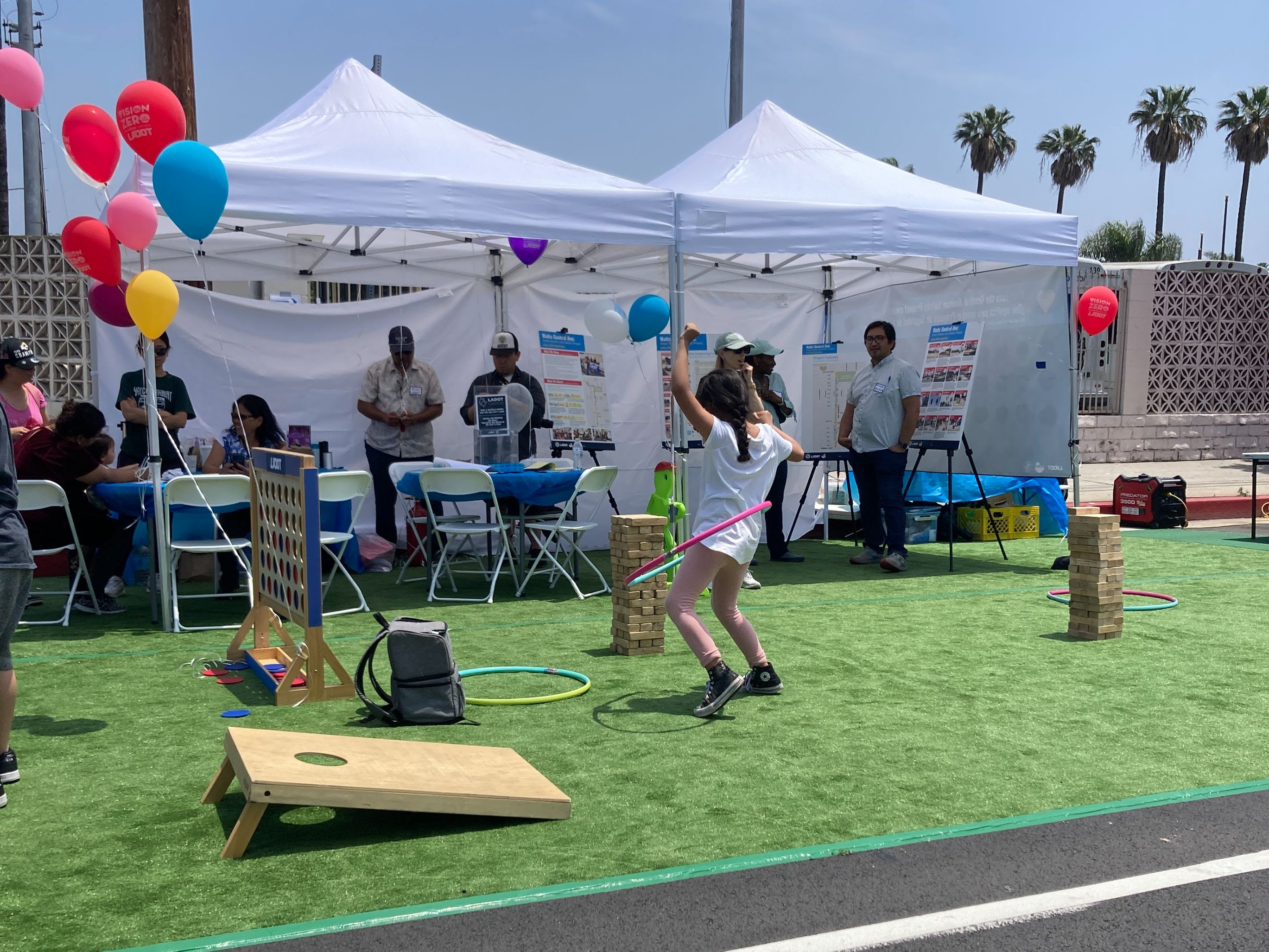 Angelenos Celebrate The First-Ever CicLAmini In Watts