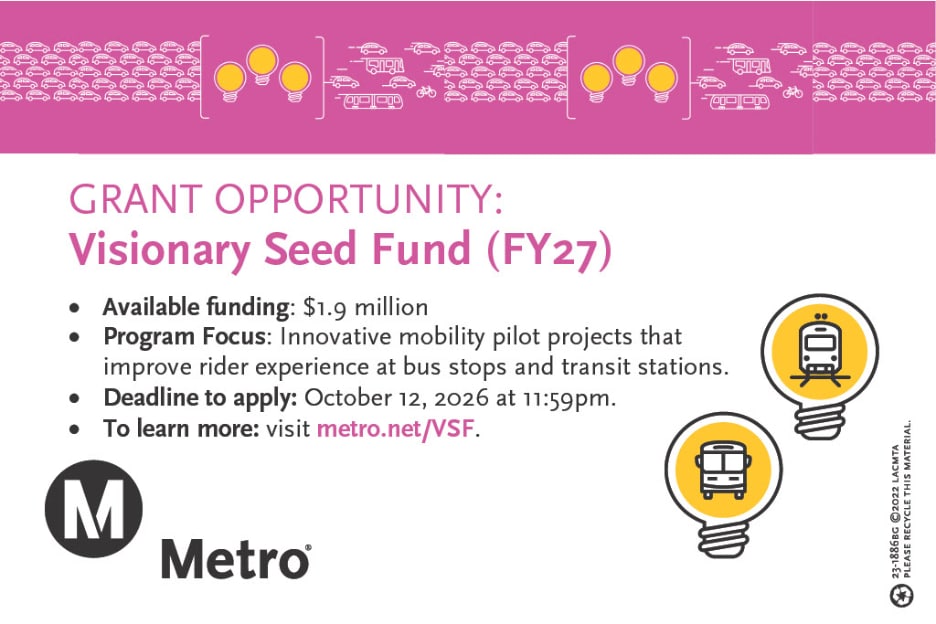 Apply for Metro's Visionary Seed Fund