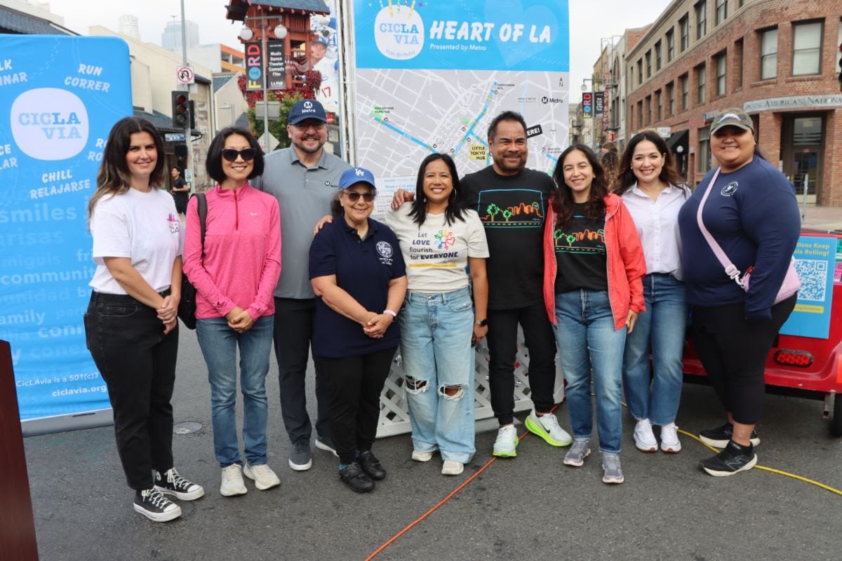 CicLAvia Celebrates 15 Years Heart of LA