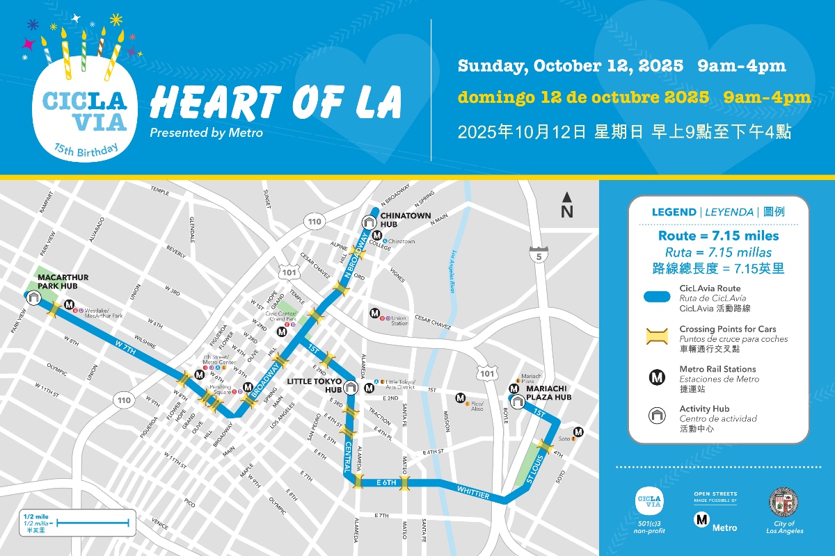 CicLAvia Heart of LA