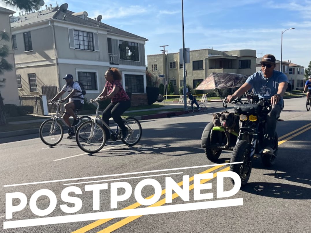 CicLAvia Historic South Central Meets Watts Postpone