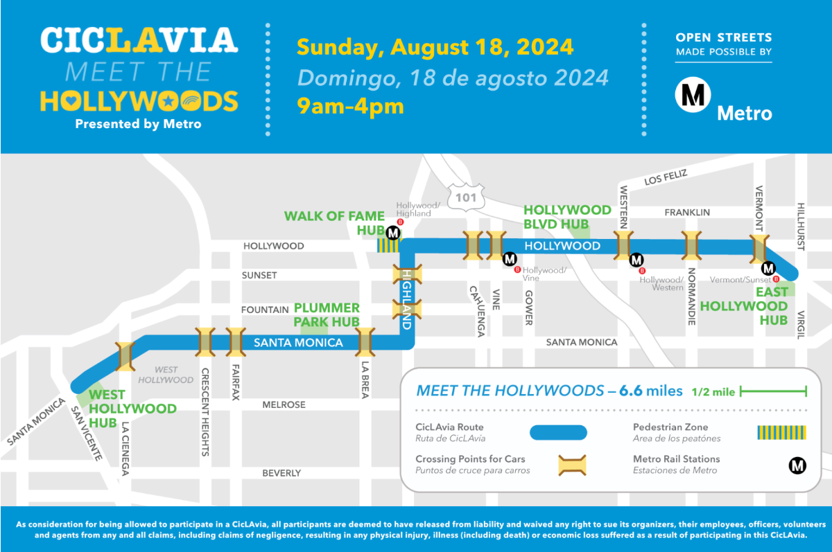 CicLAvia Returns to Hollywood