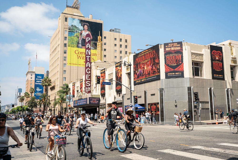 CicLAvia Rolls From Koreatown To Hollywood