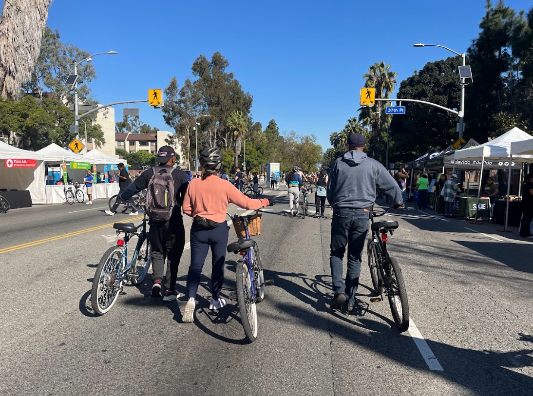 CicLAvia Rolls Through West Adams and University Park