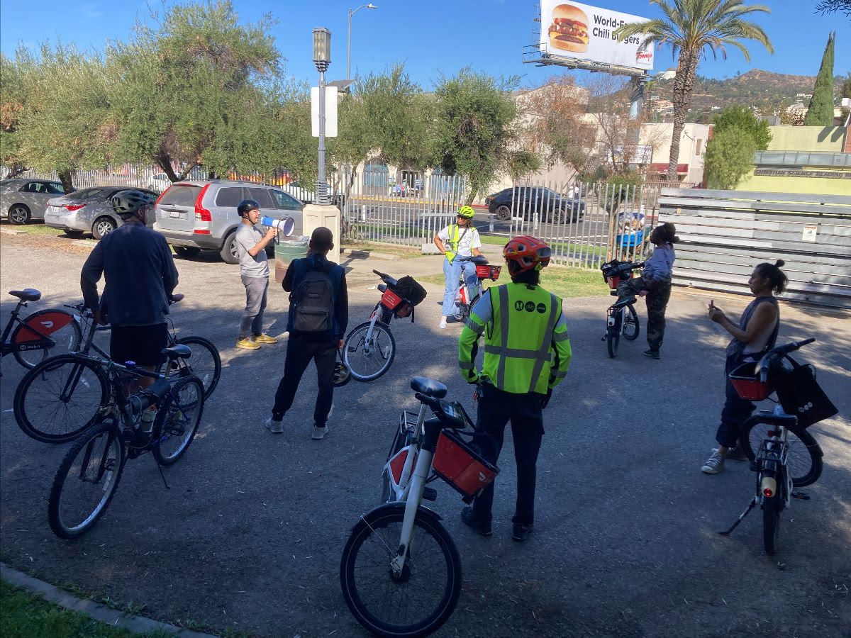 Community Bike Ride Celebrates Hollywood Boulevard