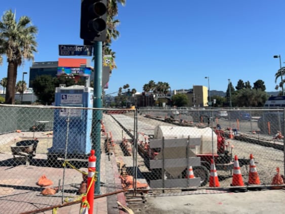 Construction Advisory Chandler Boulevard