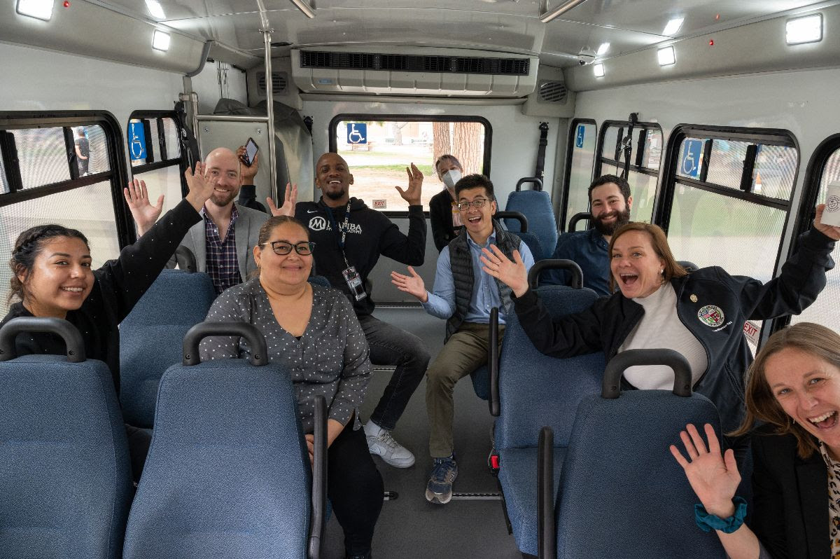 Councilmember Traci Park And Staff Take a Ride on LADOT's On Demand Transit Service LAnow