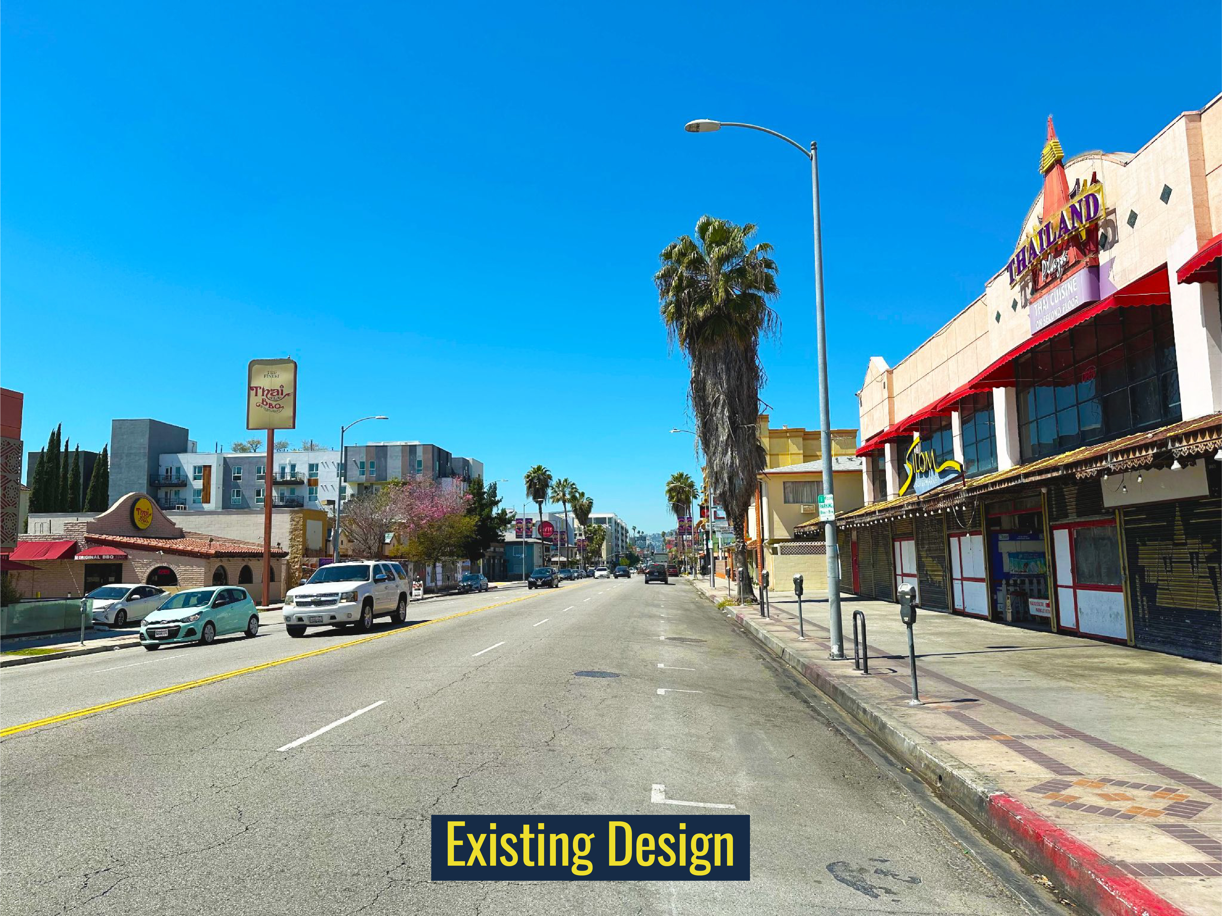 Hollywood Blvd Existing Design