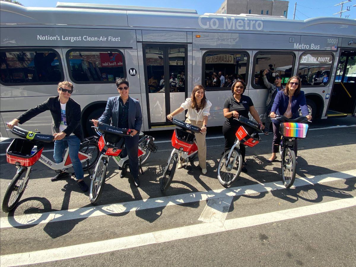 LADOT and Metro Celebrate the Completion of the Venice Blvd Safety and Mobility Project