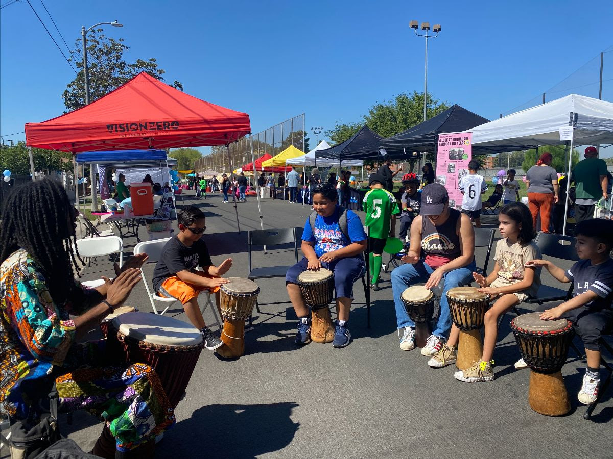 LADOT Brings Play Streets to Green Meadow