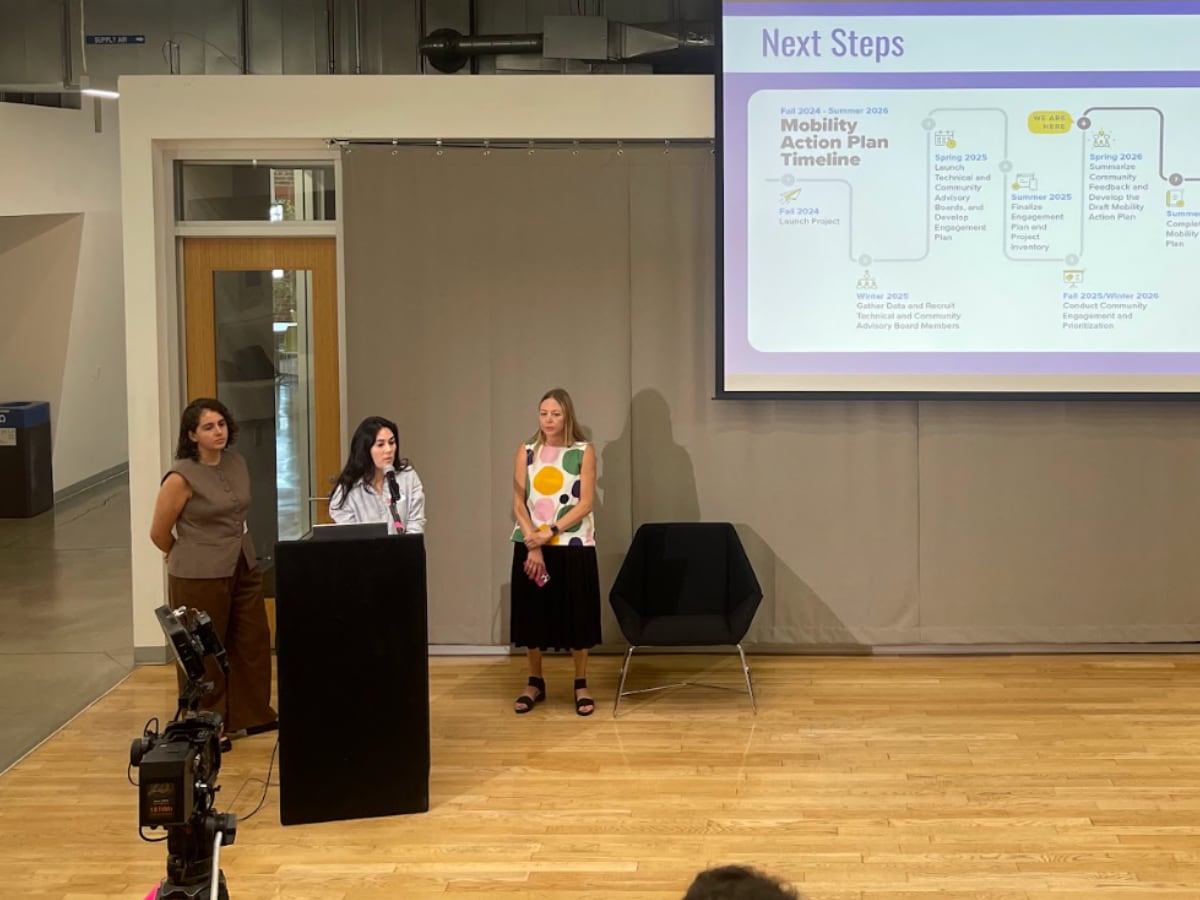 LADOT Presents on UBM at Data and Donuts