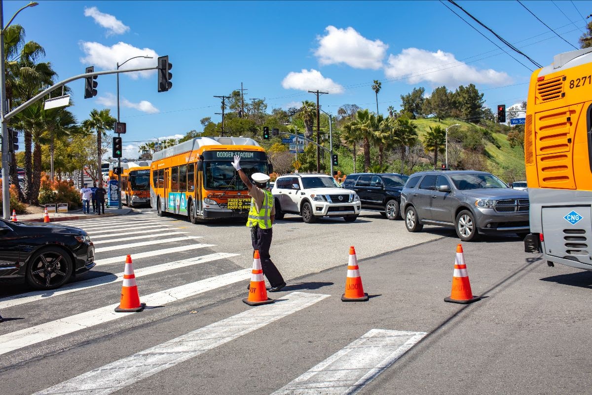 LADOT Supports Dodgers World Series