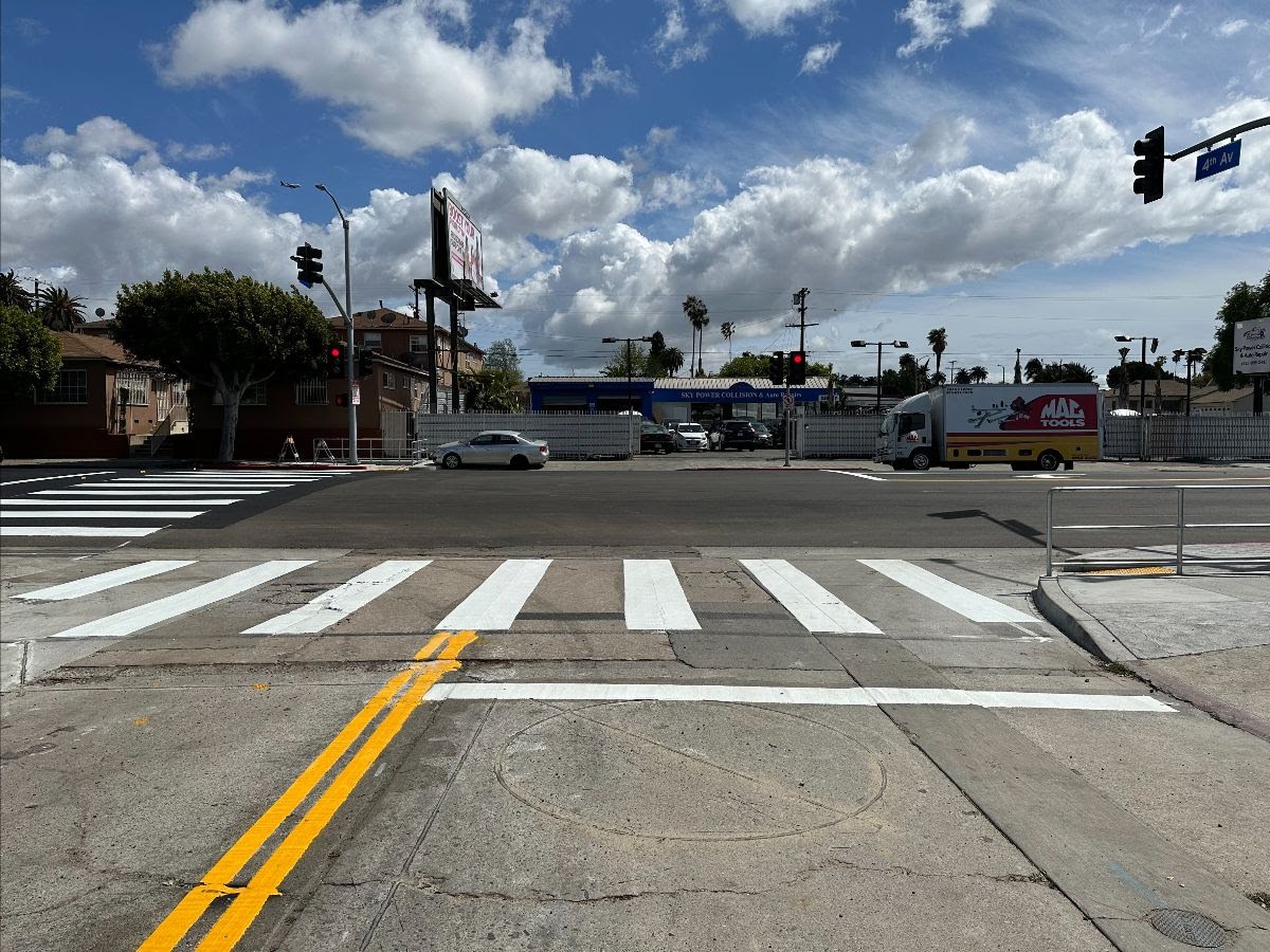 New Signal and Updates on Florence Avenue