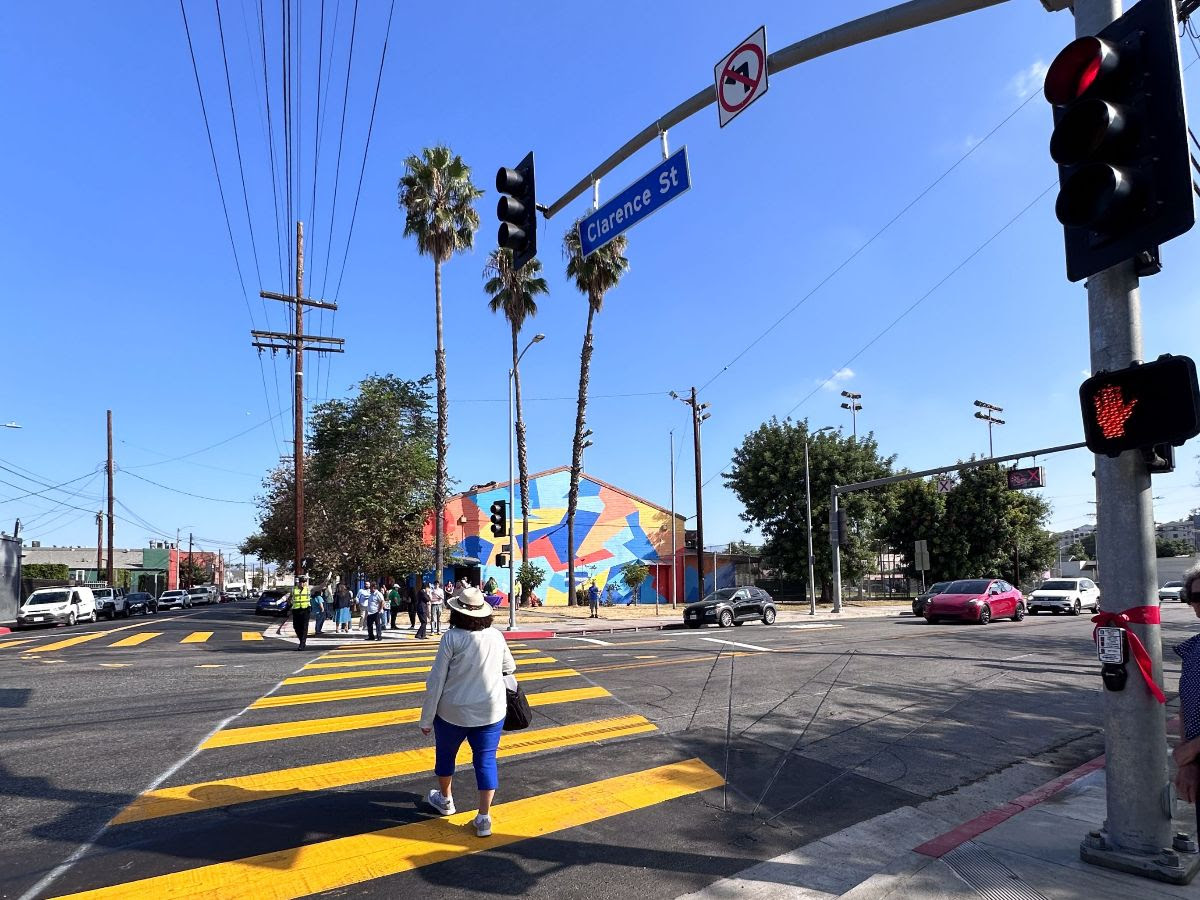 Ribbon Cutting for 4th and Clarence Active Transportation Project