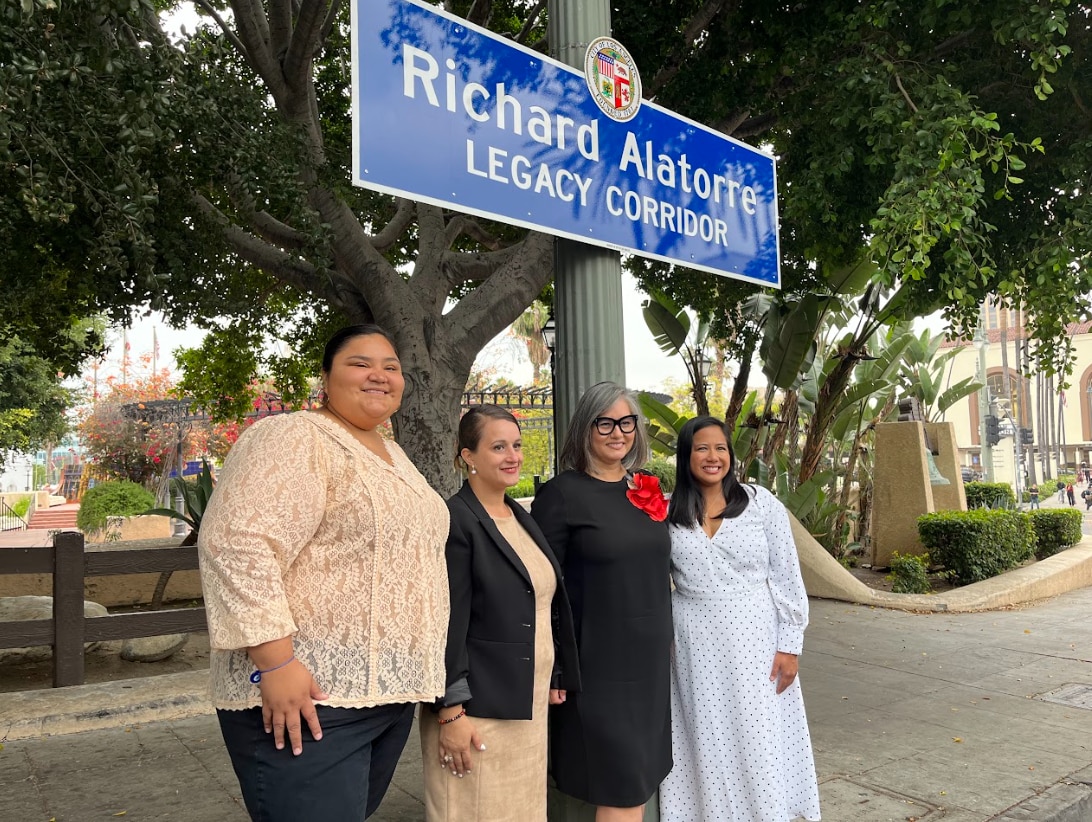 Richard Alatorre Legacy Corridor Dedicated in DTLA