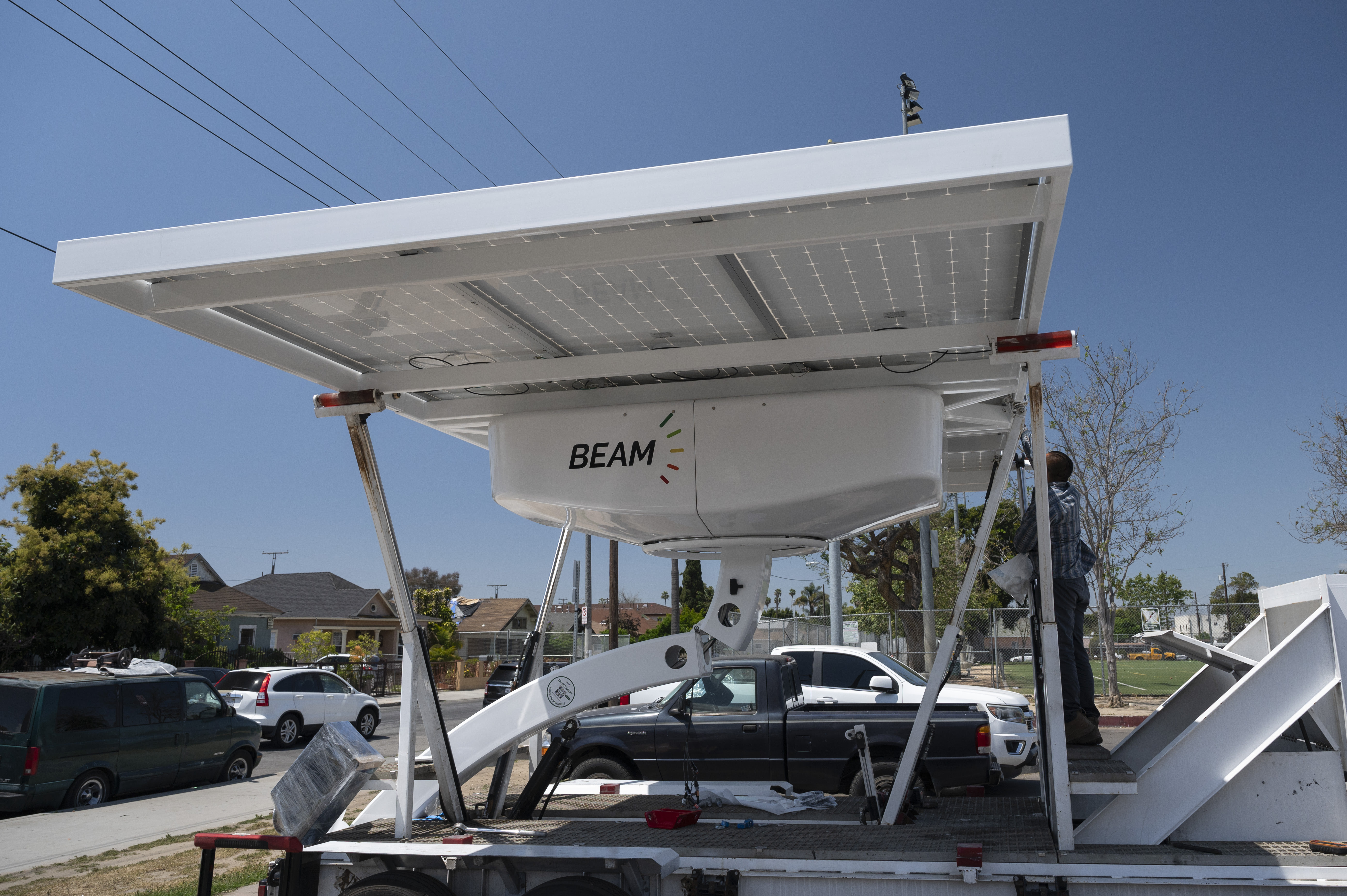 Solar EV Chargers Power Up South LA