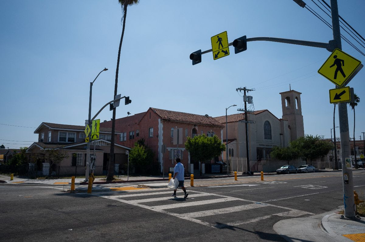 South Figueroa Lane Reconfiguration Nears Completion