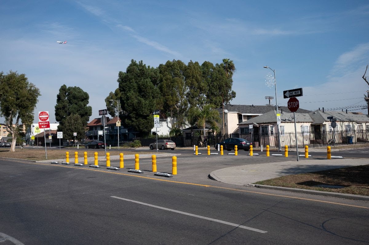 Temporary Safety Measures Now in Place on South Broadway