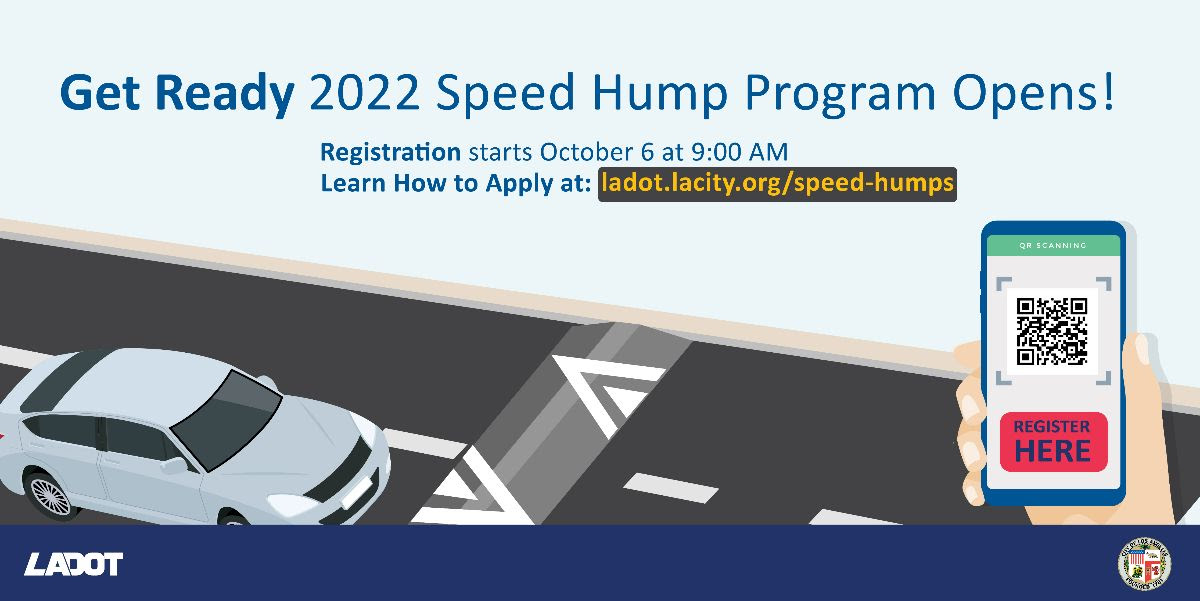 Speed Hump Program Opening In October
