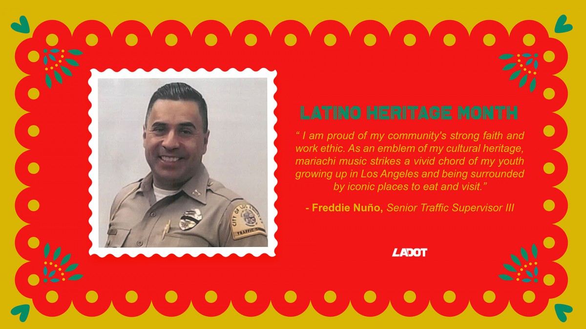 Freddie Nuno Latino Leader for Latino Heritage Month