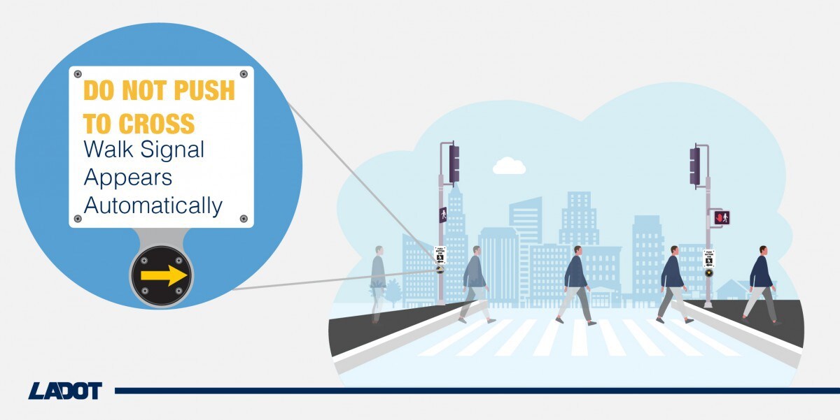 graphic of pedestrians crossing street