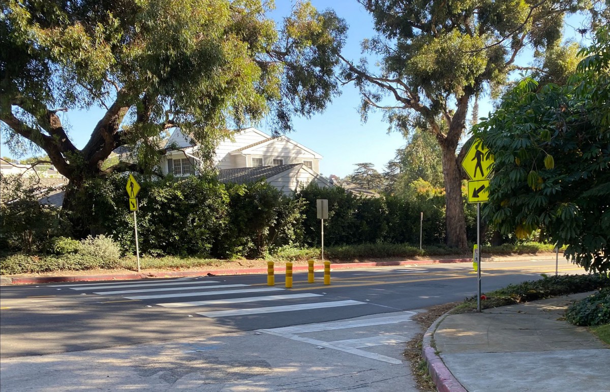 Street in Pacific Palisades