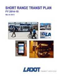 LADOT Short Range Transit Plan 2014-2015