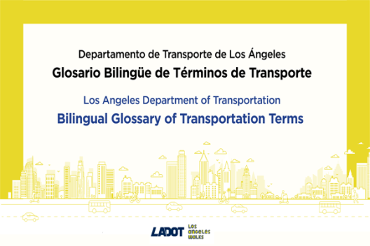 Bilingual Glossary Transportation Terms